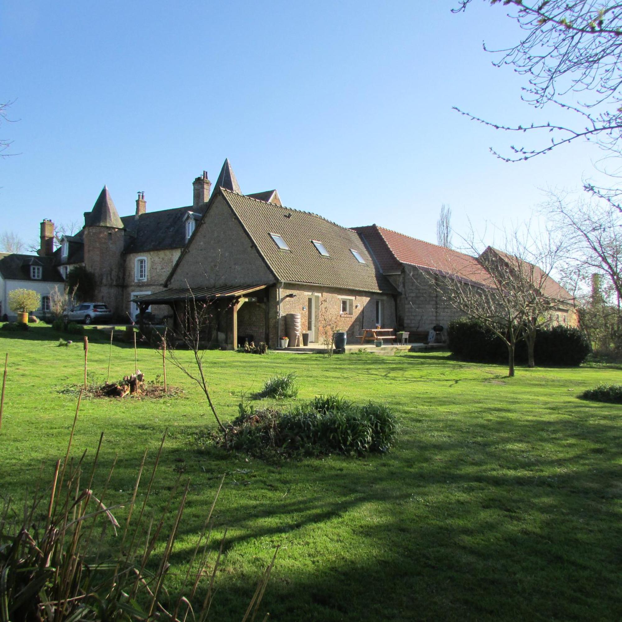 Gite Manoir Les Camps Greslins Questrecques Exterior photo